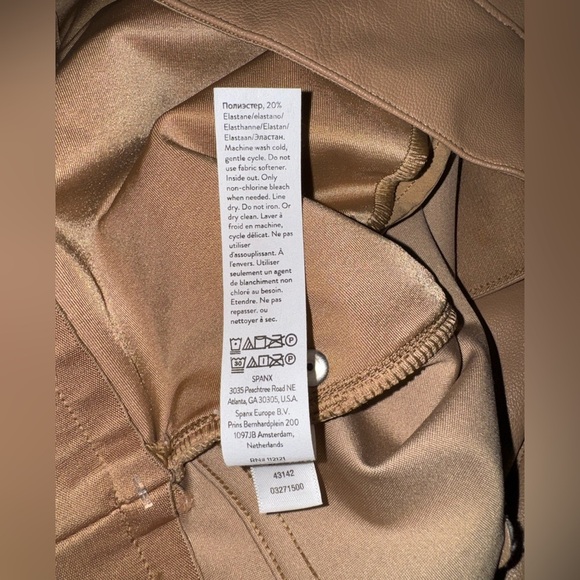 SPANX plus size women’s pants. Size 1X. Toffee color. NWT - Picture 16 of 16